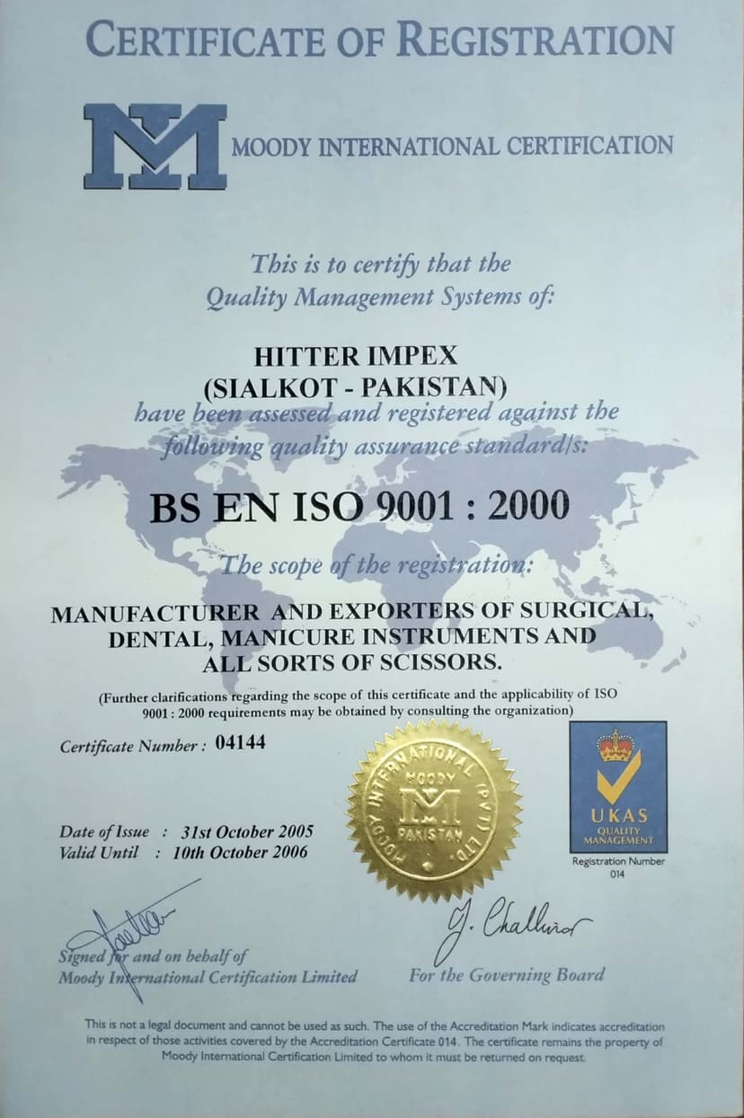 BS EN ISO 9001:2000